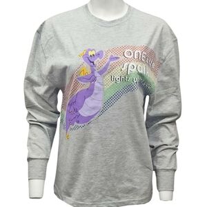 Disney Parks - Figment "One Little Spark" Long Sleeved Adult Tshirt - Size Large